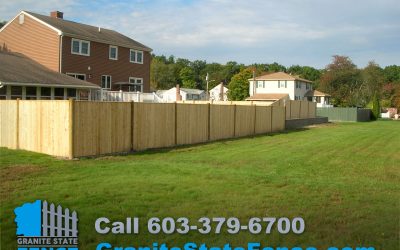 Cedar Fencing / Wood Fence Installation in Methuen, MA