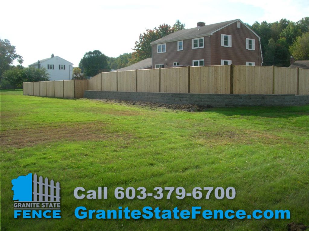 cedar fencing, wood fence installation, methuenMA,