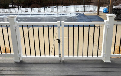 Custom Deck Fencing in Litchfield, NH