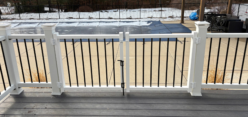 Custom Deck Fencing in Litchfield, NH