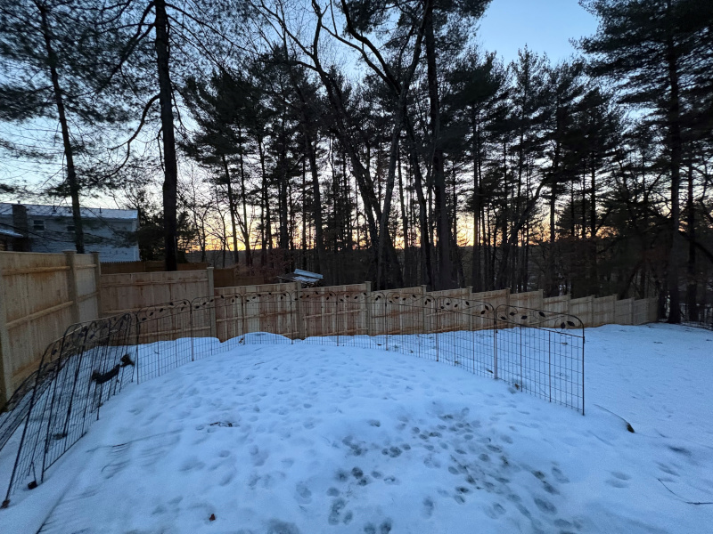 Cedar Fencing Installation in Nashua, NH