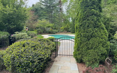 Aluminum Pool Fencing installed in Bedford, NH