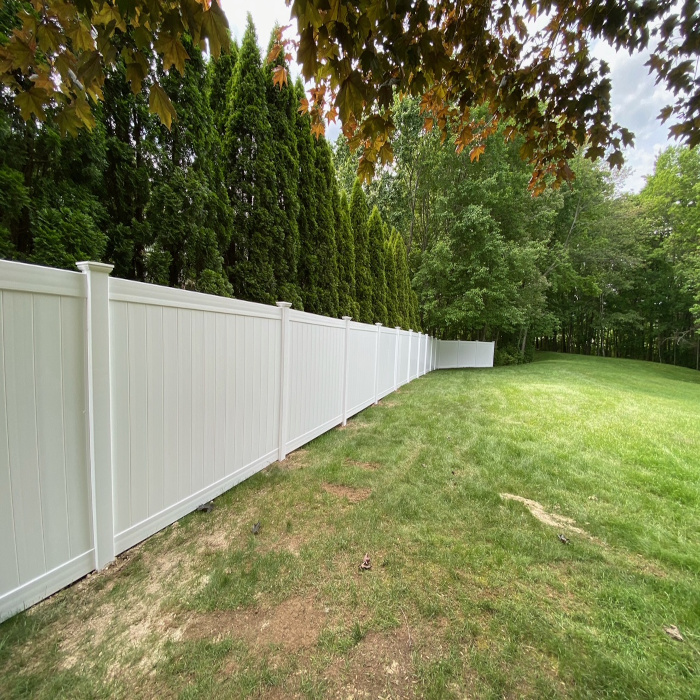 Vinyl Fence Installation in New Hampshire Granite State Fence