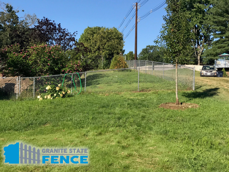 Galvanized Chain Link Fence in Nashua, NH
