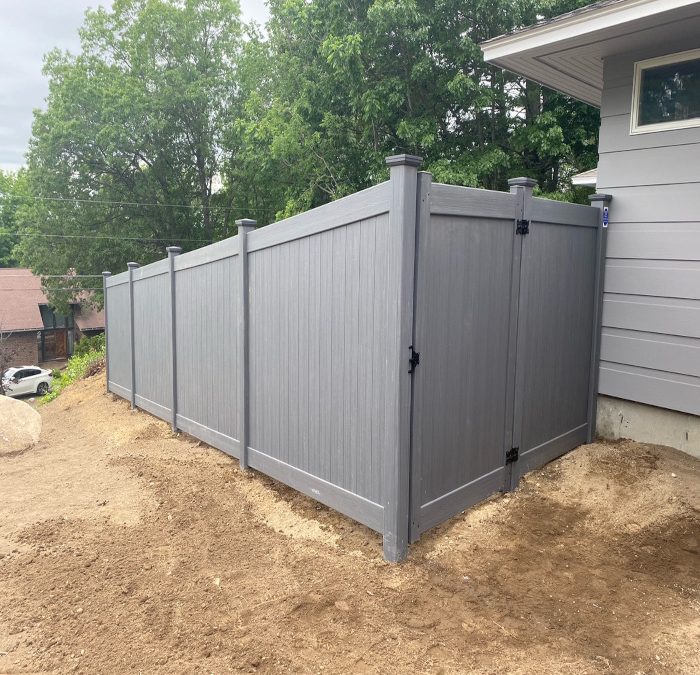 Certainteed Privacy Fence installed in Nashua NH