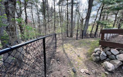 Chain Link Fence installed in Salem, NH
