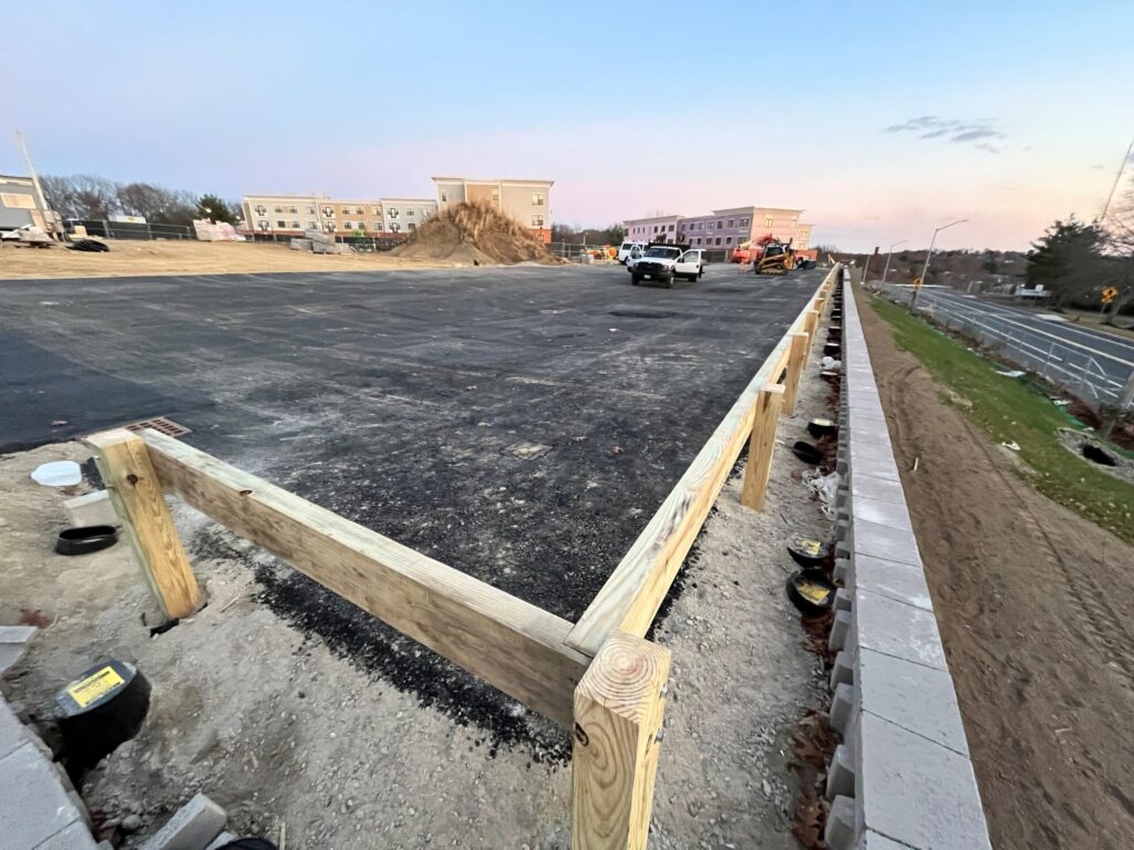 Commercial Wood Guardrail Installation in Beverly, MA