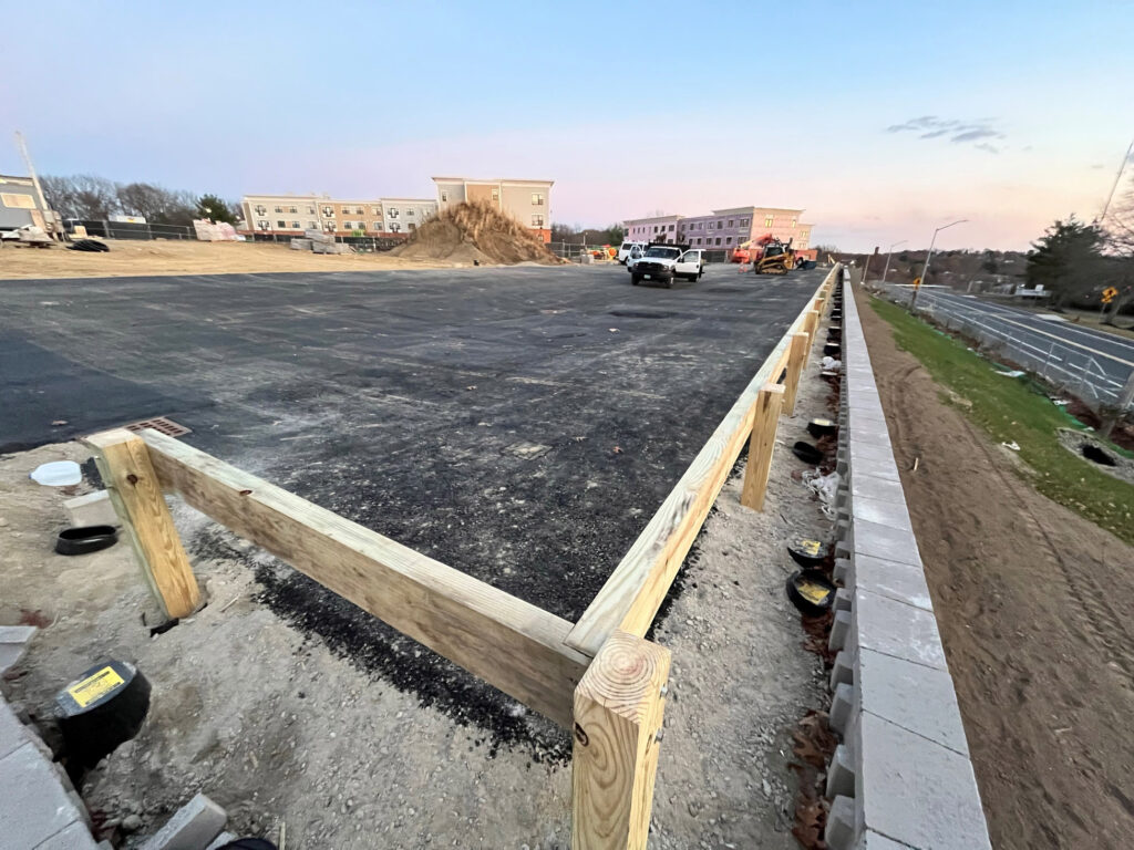 Commercial Wood Guardrail Installation in Beverly, MA