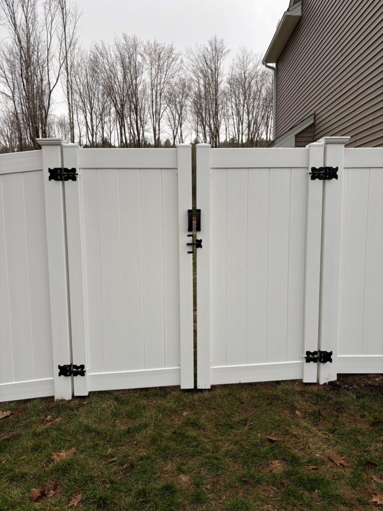 Vinyl Privacy Fence Installation in Chester, NH