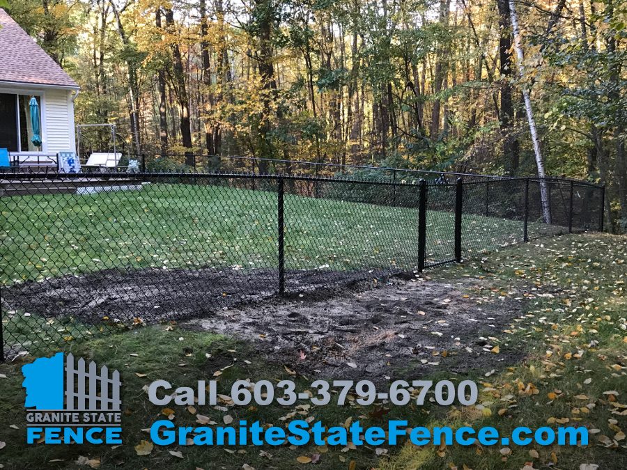 Chain Link Fence Installation in Bedford, NH