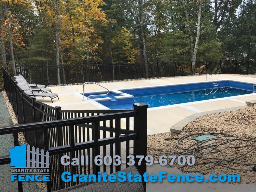 Aluminum Fence Contractors in Windham, NH provided by Granite State Fence