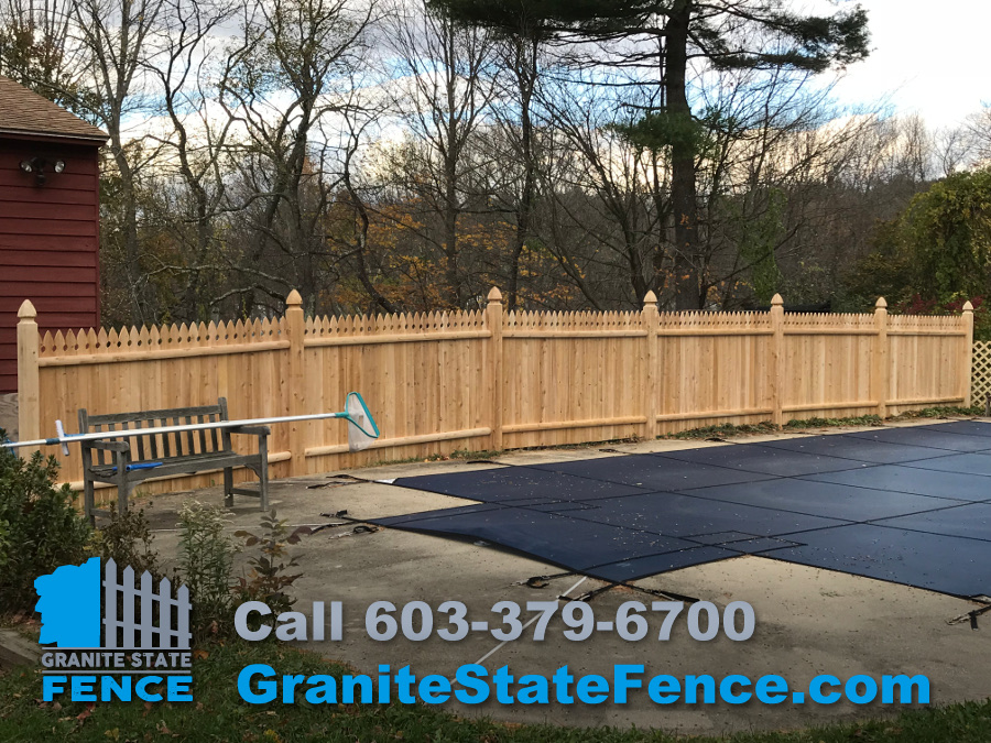 Cedar fence installation, horse/pasture fencing, pool fences, chain link fences, Wood fence installation in Londonderry, NH, cedar fencing, wood fencing, pool fencing. wood fencing, Wood, privacy, pool fence installation in Londonderry New Hampshire,