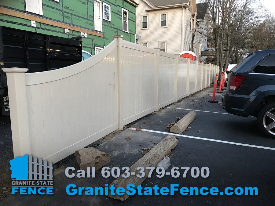 Vinyl Privacy Fence Installation in Beverly, MA