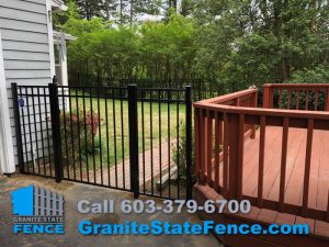 aluminium gates, aluminium fence installation, vinyl fencing, chain link fencing, manchesterNH