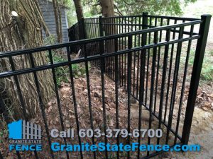 aluminium gates, aluminium fence installation, vinyl fencing, chain link fencing, manchesterNH