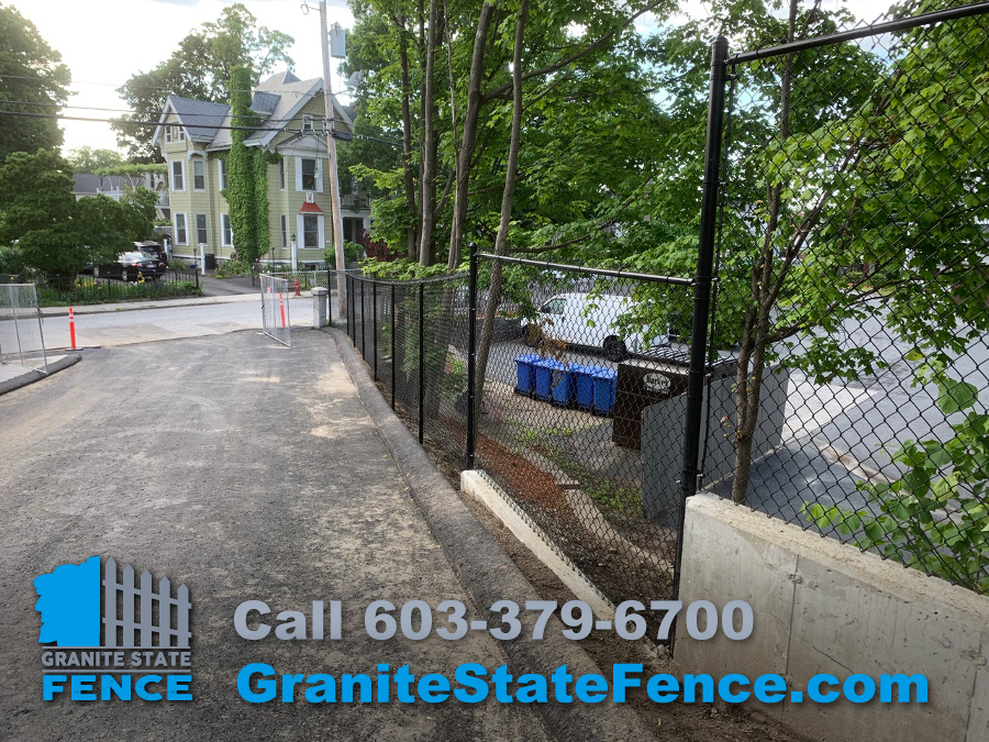 commercial fencing, custom fence, chainlink fence, lowell ma