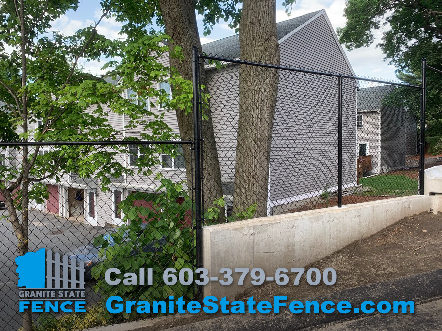 commercial fencing, custom fence, chainlink fence, lowell ma