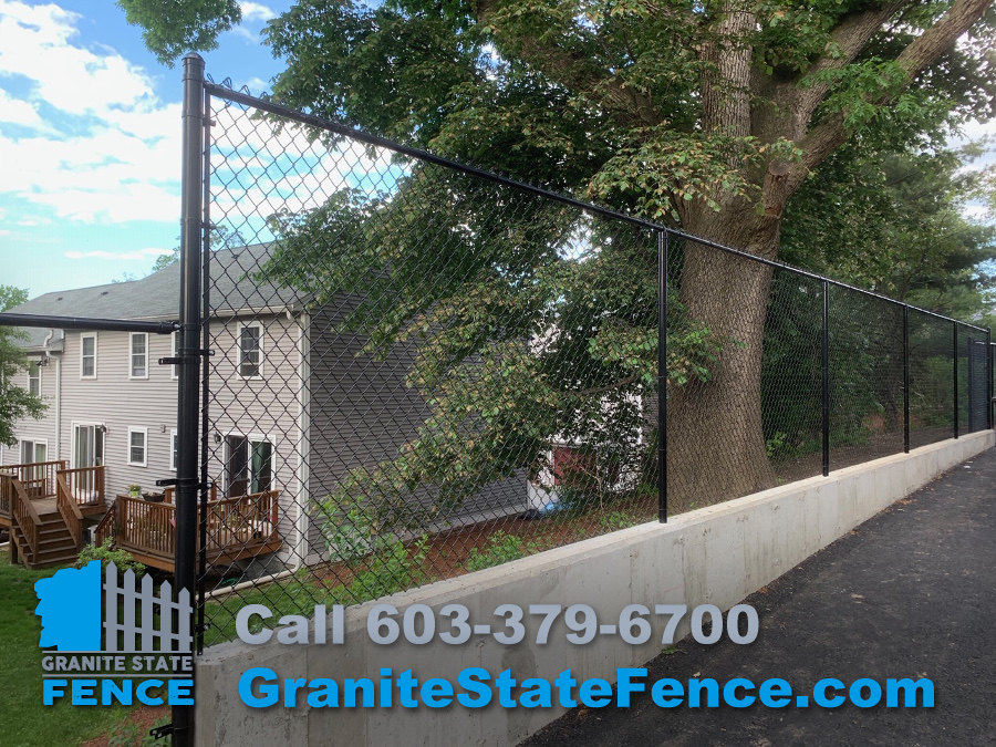 commercial fencing, custom fence, chainlink fence, lowell ma