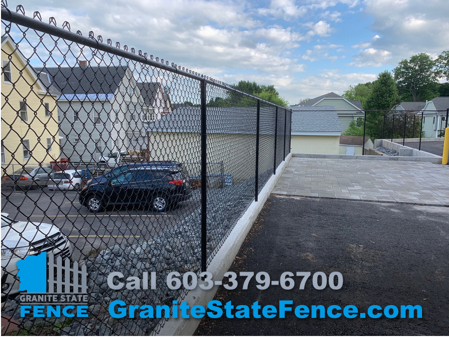 commercial fencing, custom fence, chainlink fence, lowell ma