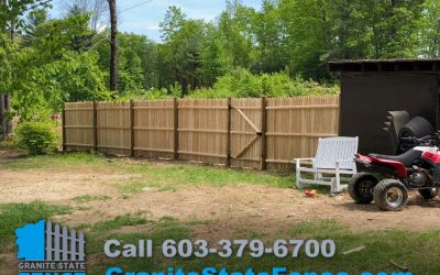 Stockade Fencing/Privacy Fence/Wood Fence in Hudson, NH