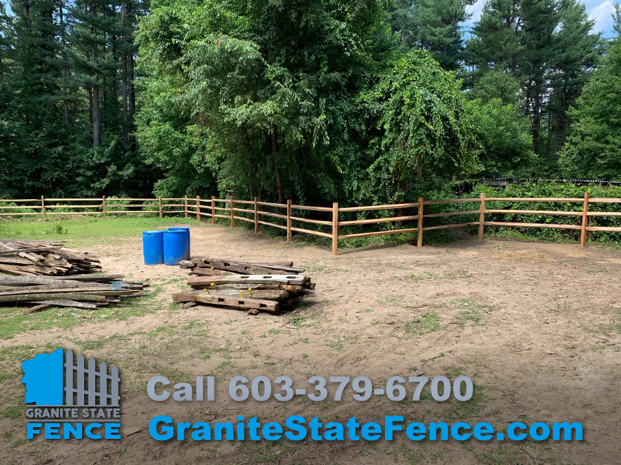 Horse Fencing / Split Rail Fence / Chain Link Fence in Milford NH