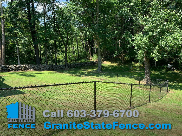 Chain Link Fencing / Dog Enclosure in Derry, NH | Granite State Fence