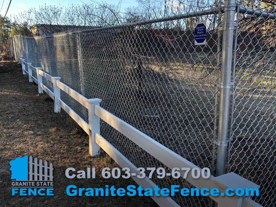 Commercial Fencing/Galvanized Chain Link in Hudson, NH