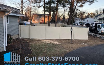 Fence Install / Vinyl Fencing / Privacy Fence in Nashua, NH