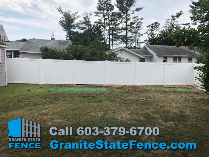 Privacy Fence Installation/Vinyl Fencing in Hudson, NH