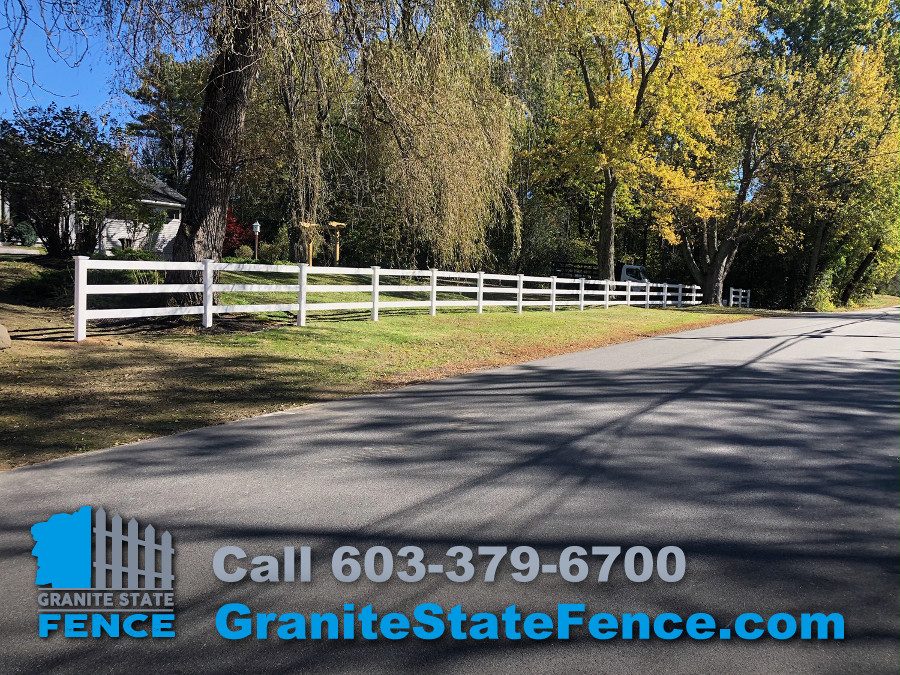 Fence Installation/Vinyl Fencing/Post and Rail in Derry, NH