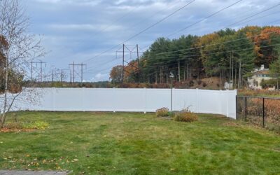 Privacy Vinyl Fencing installed in Portsmouth, NH