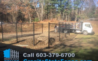 Chain Link Fence Installation in Hudson, NH