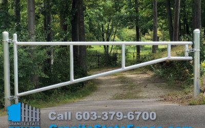 Commercial Swing Gate / Galvanized Barrier Gate in Derry, NH