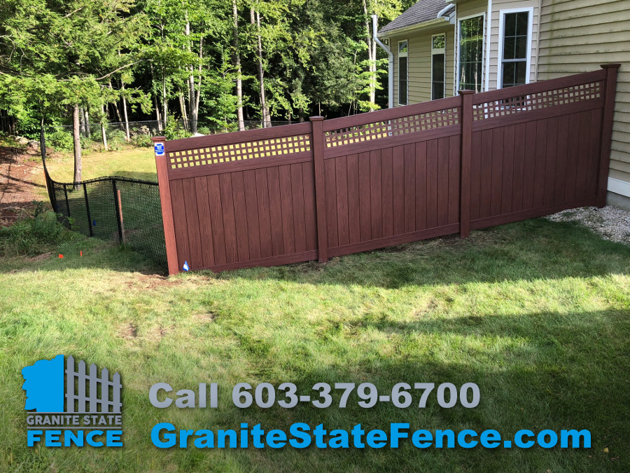FENCE INSTALLATION, chain link fence, Goffstown, NH,