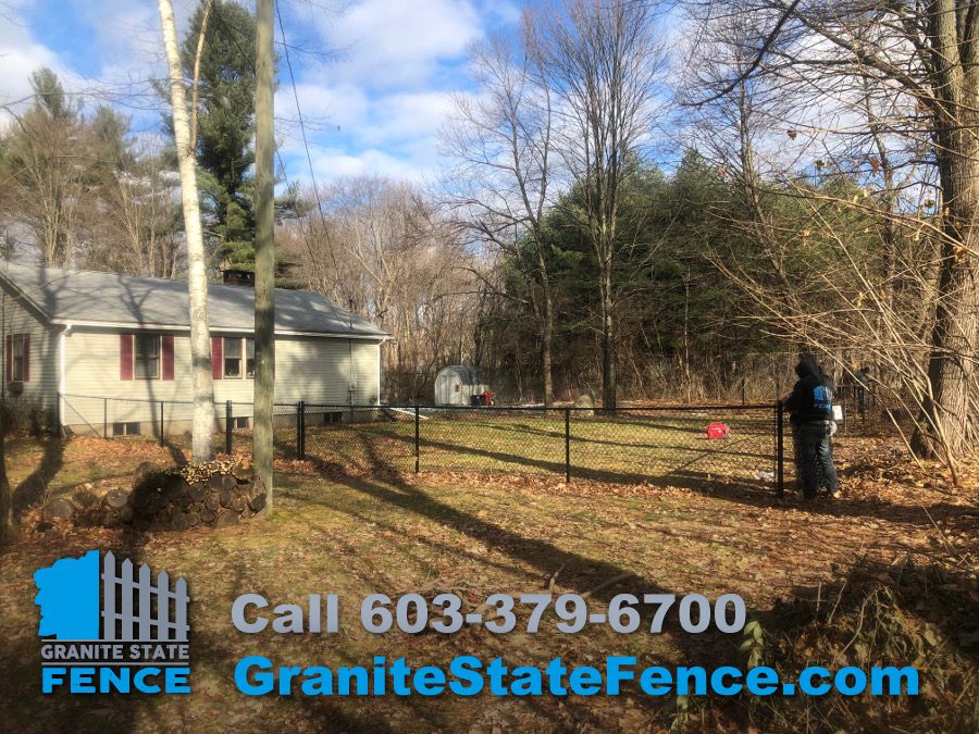 Fence Installation / Chain Link Fence / Pet Enclosure in Litchfield, NH