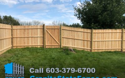 Stockade Fence / Fence Panels / Cedar Fencing in Manchester, NH