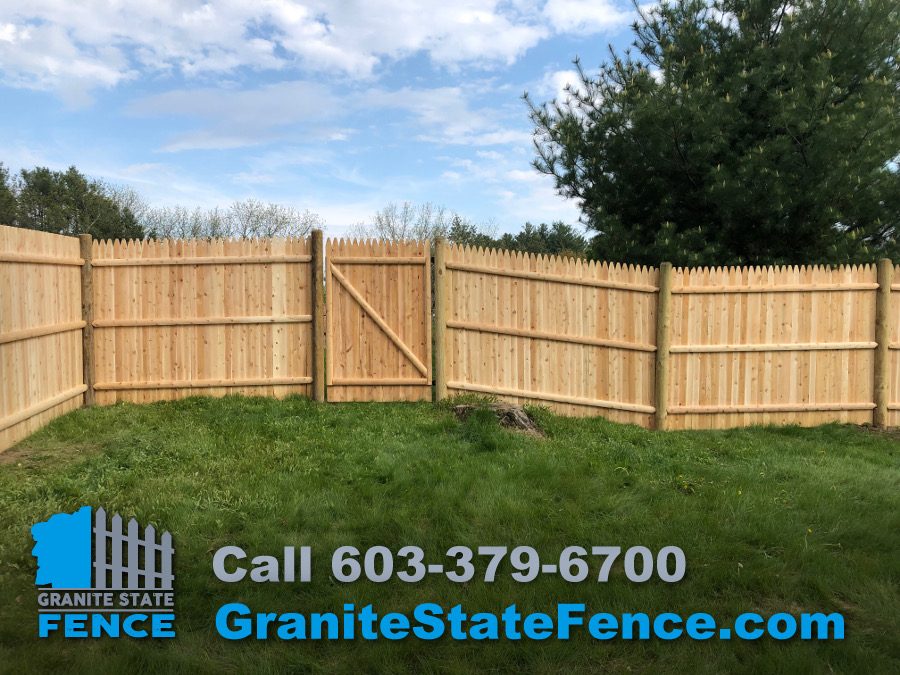 Stockade Fence / Fence Panels / Cedar Fencing in Manchester, NH