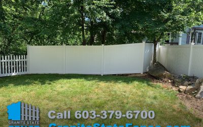 Privacy Fence / Picket Fencing / Vinyl Fence in Hooksett NH