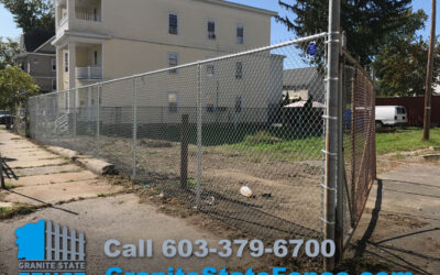 Galvanized Chain Link Fence in Methuen, MA