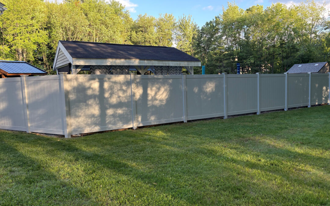 Aluminum & Vinyl Fence Installation in Bedford, NH