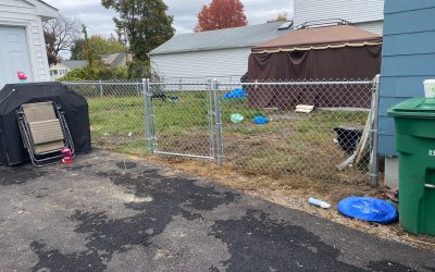Chain Link Fence installed in Nashua, NH