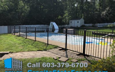 Pool Safety Fence/Aluminum Pool Fence/Fence Installation in Goffstown, NH
