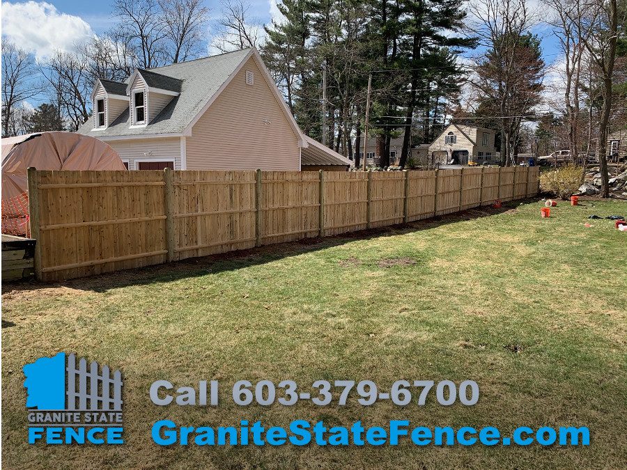 Fence Installation / Cedar Fencing / Privacy Fence in Tyngsborough, MA