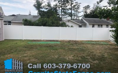 Vinyl Fencing/Privacy Fence Installation in Hudson, NH