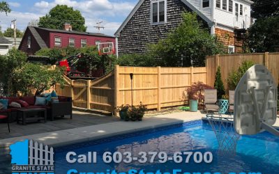 Pool Fence/Custom Cedar Fencing in Concord, NH