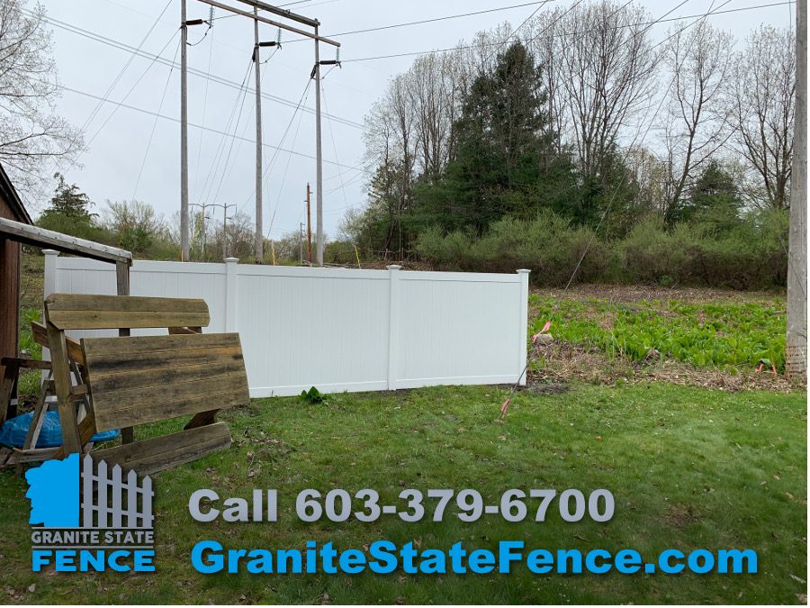 Privacy Fence / Vinyl Fencing / Fence Installation in Dover, NH |  Granite State Fence