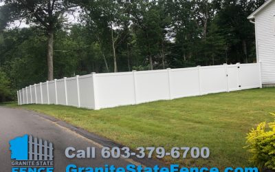 Fence Installation / Vinyl Fencing / Privacy Fence in Salem, NH