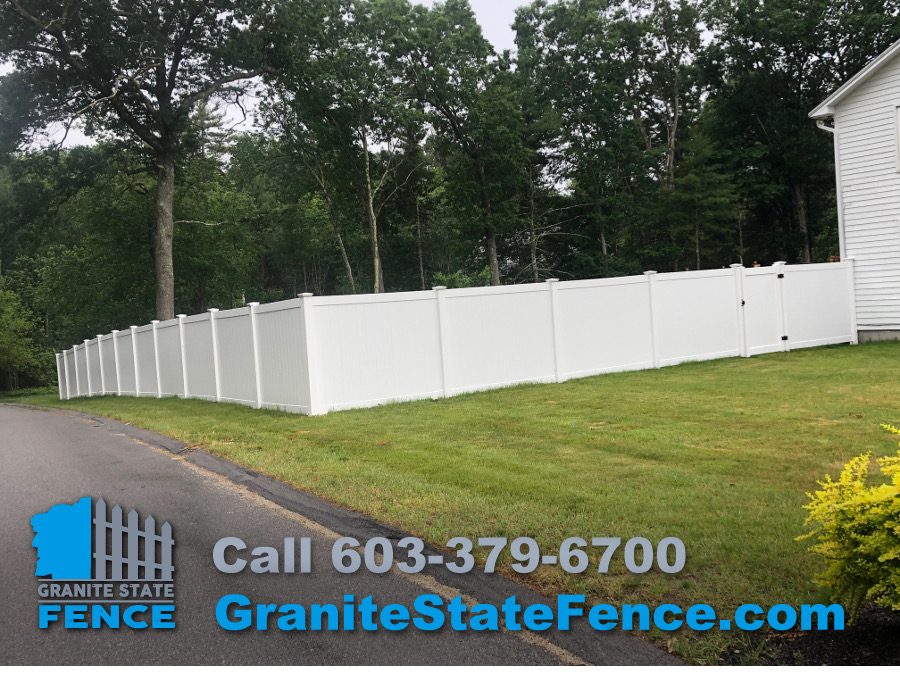 Fence Installation / Vinyl Fencing / Privacy Fence in Salem, NH