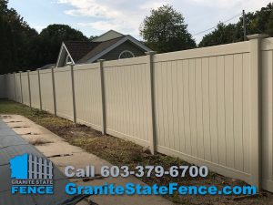 Privacy Fence Installed in Manchester, NH